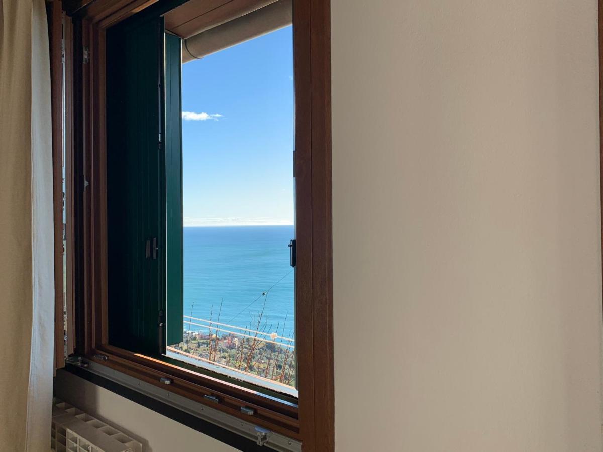 Tramonto Sul Mare Villa Framura Bagian luar foto