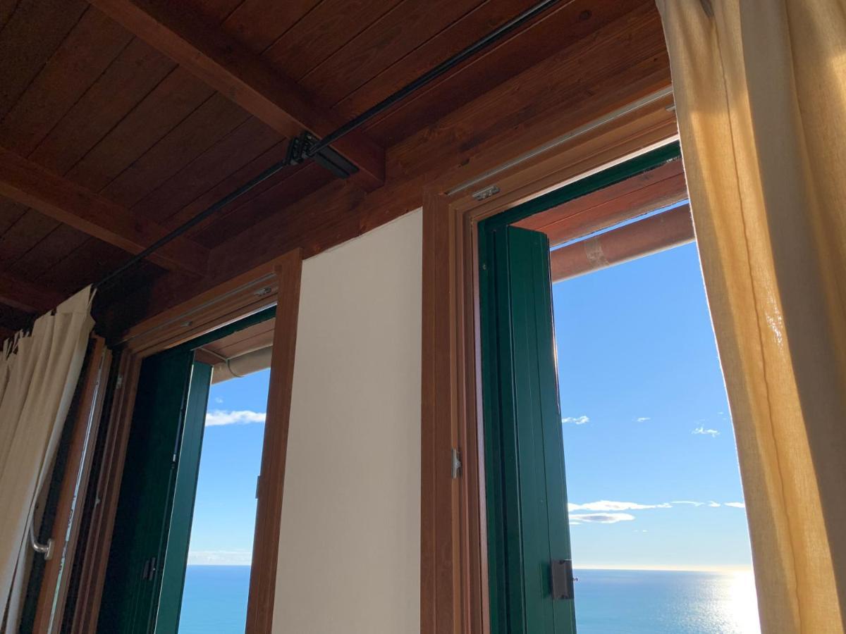 Tramonto Sul Mare Villa Framura Bagian luar foto